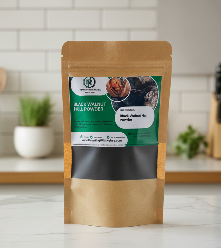 Black Walnut Hull Powder – Intestinal Detox & Parasite Support