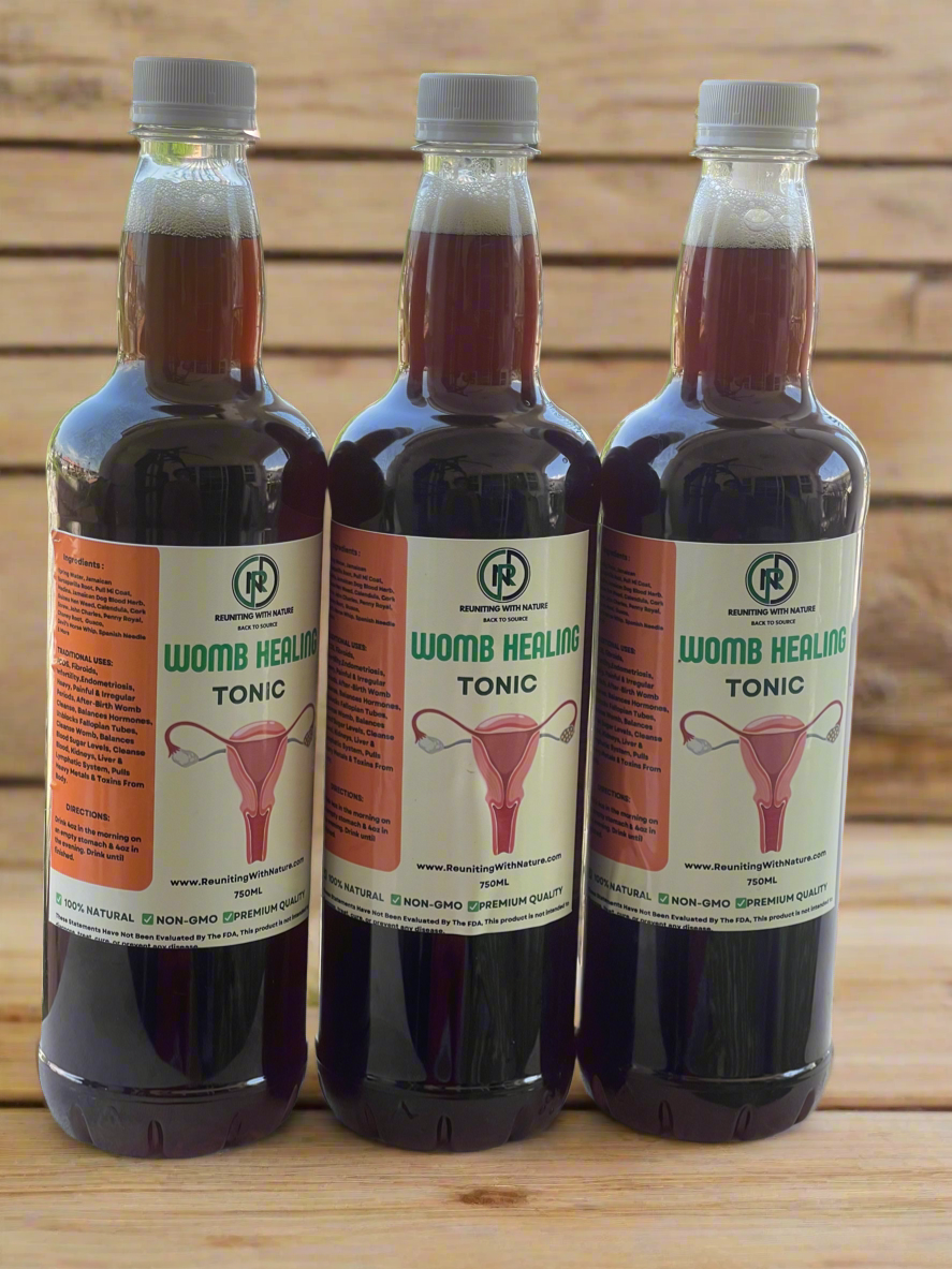 Womb Healing Tonic - Female Reproductive System Cleanse & Healing
