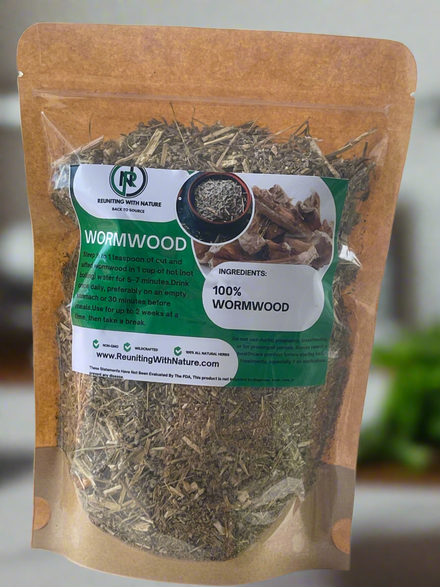 Wormwood (Cut & Sifted) – Intestinal Cleanse & Parasite Detox Herbv