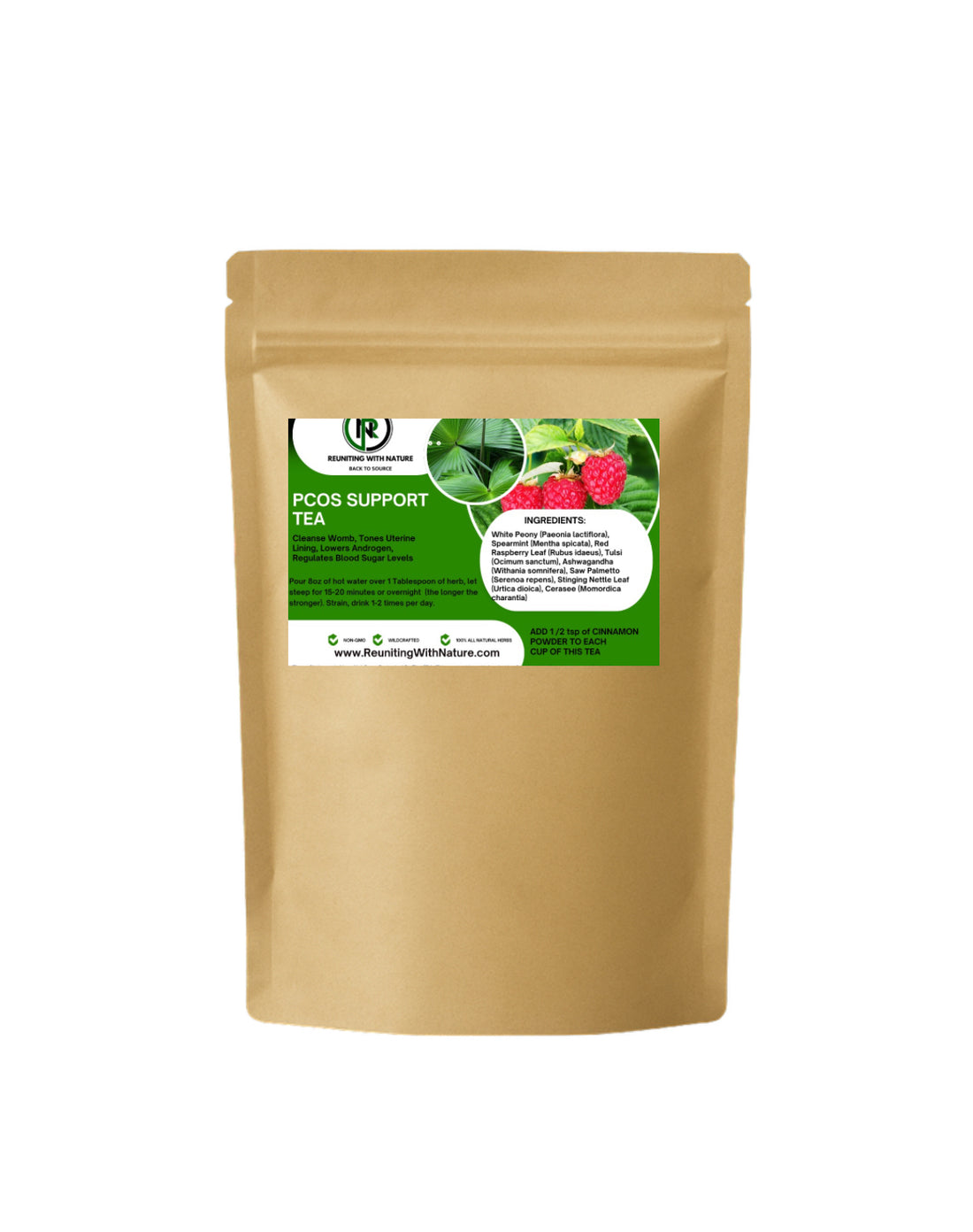 PCOS Support Herbal Tea | Balance Hormones & Support Healthy Cycles Naturally