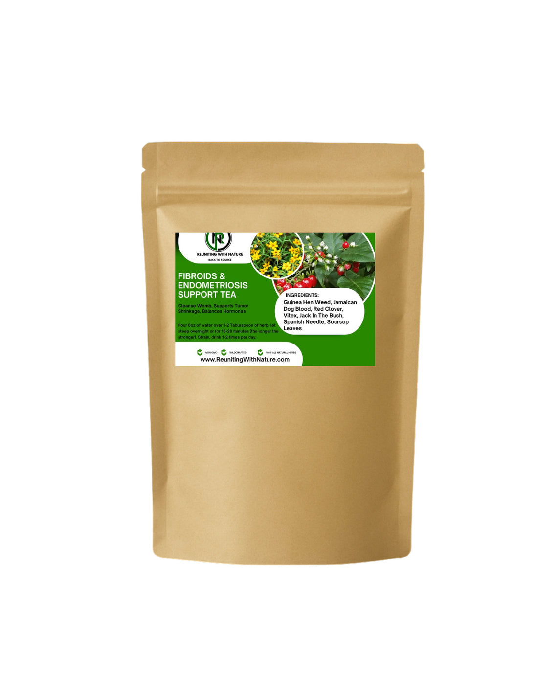 Hormone Balancing Teas - 3 Separate Powerful Blends for PCOS, Fibroids & Endometriosis | Natural Hormonal Balance -Comes With Free Hormonal Balance Guidebook