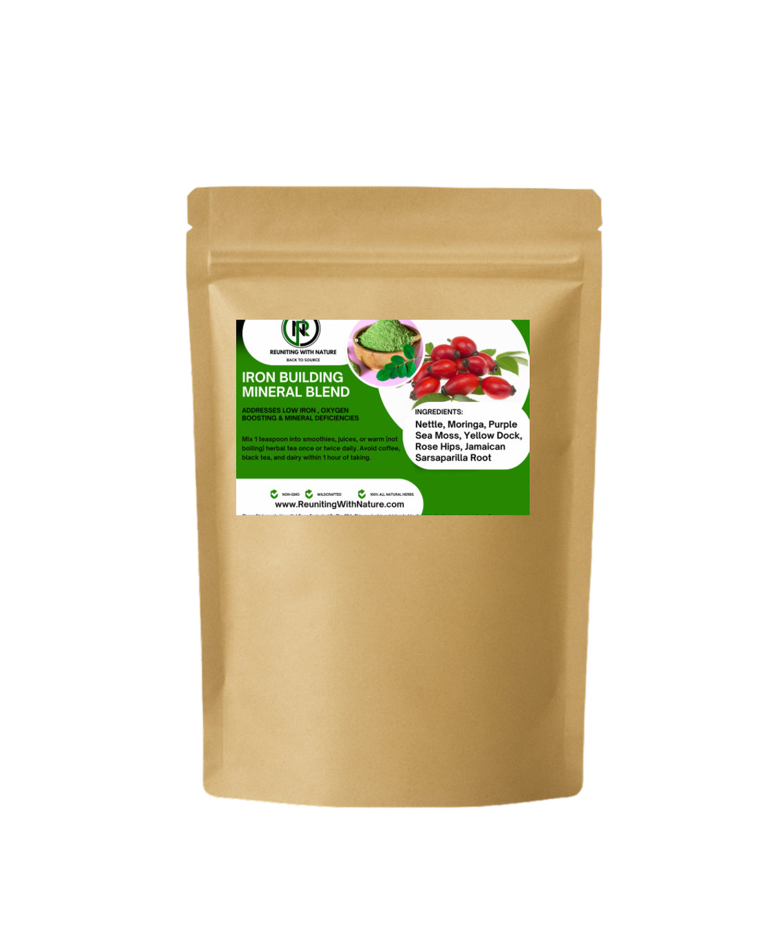 2-Part Anemia Recovery Kit – Full Body Detox + Iron Building Mineral Blend